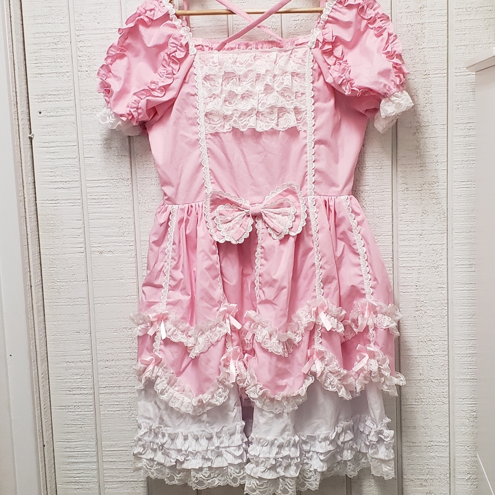 Partiss Women's Gothic Princess Cosplay Sweet Lolita Dress costume - Picture 2 of 7